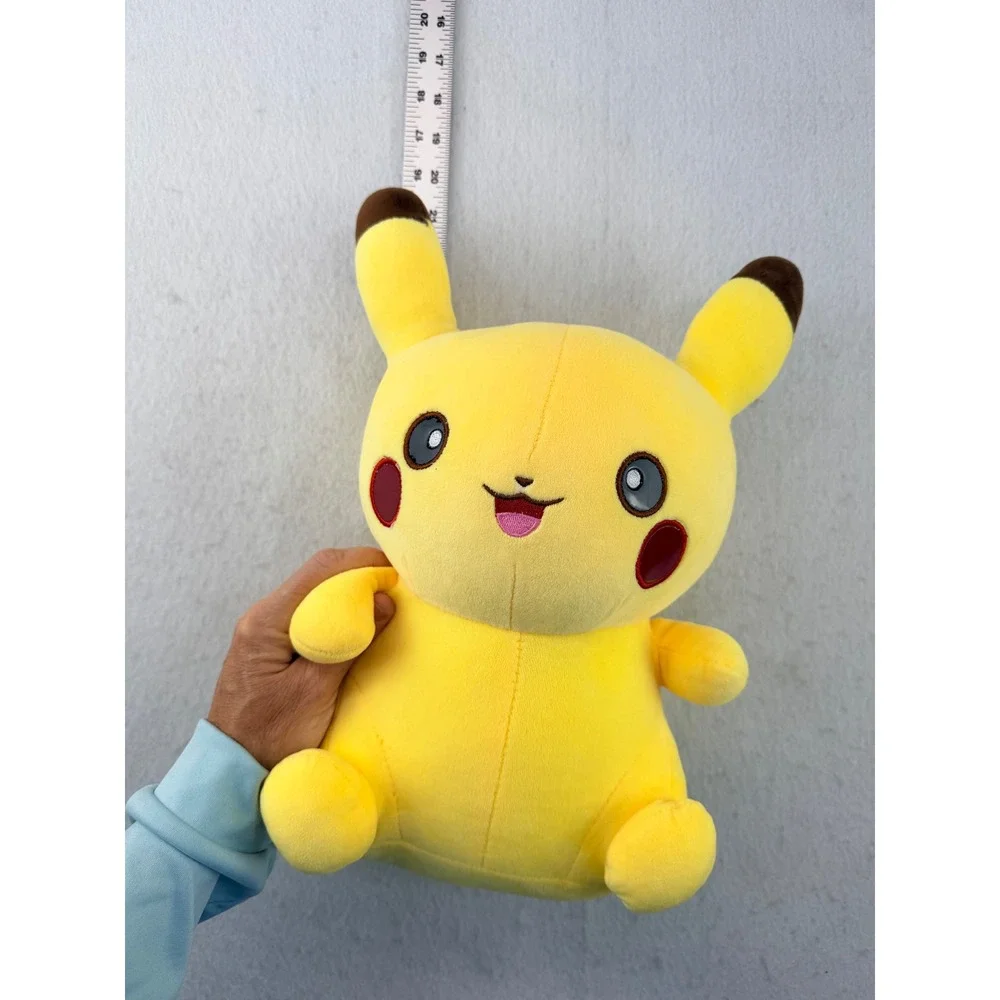 Pokemon Pikachu Plush Stuffed Animal Yellow 10 inch Sitting Toy